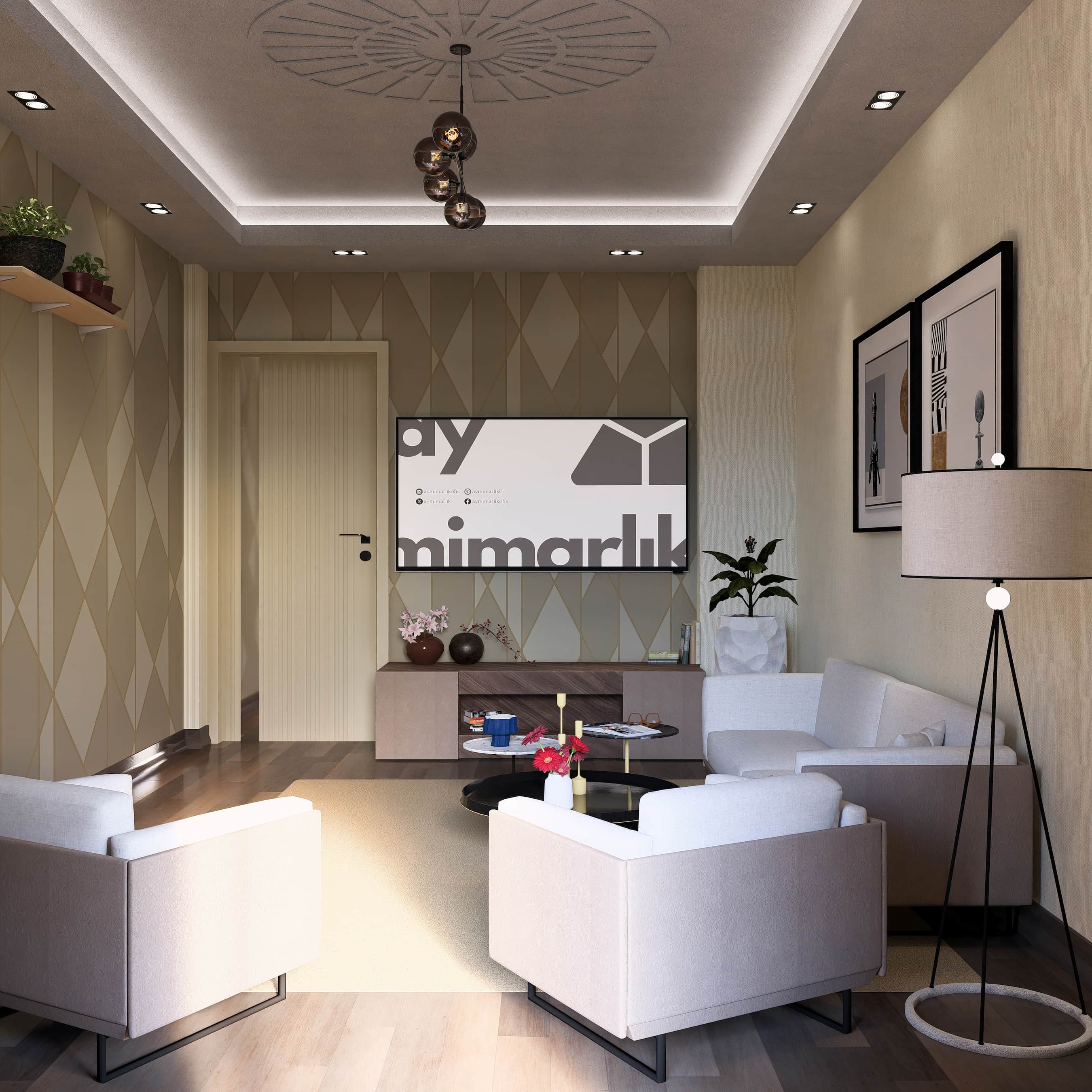 MERYEM APARTMANI ÖRNEK DAİRE – görünüş 2
